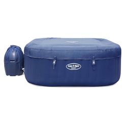 Spa Gonfiabile Bestway Lay-Z-Spa Hawaii Quadrato 120 AirJet Blu