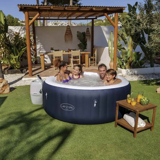 Spa inflável Bestway Lay-Z-Spa Miami Energy-Efficient AirJet Ø180 cm azul escuro