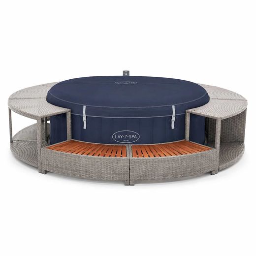 Spa Gonflable Bestway Lay-Z-Spa Miami Energy-Efficient AirJet Ø180 + Revêtement K2O Full