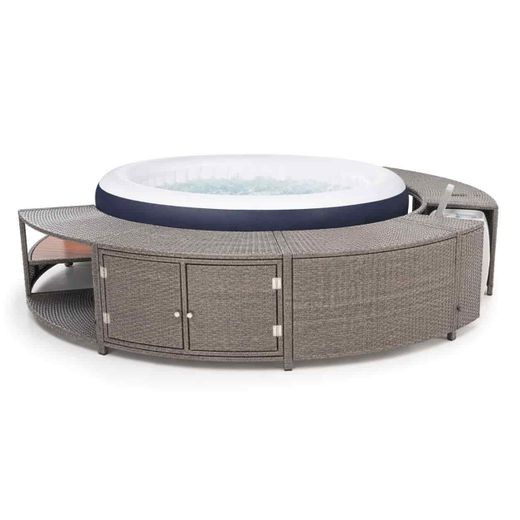 Spa Gonflable Bestway Lay-Z-Spa Miami Energy-Efficient AirJet Ø180 + Revêtement K2O Full
