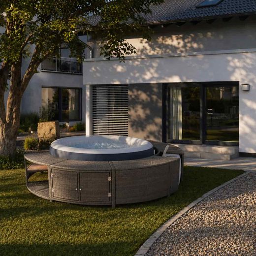 Spa Gonflable Bestway Lay-Z-Spa Miami Energy-Efficient AirJet Ø180 + Revêtement K2O Full