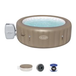 Spa Gonflable Bestway Lay-Z-Spa Palm Springs AirJet Ø196x71 cm pour 4-6 Personnes avec AirJet et