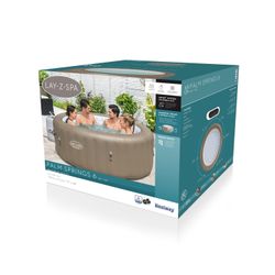 Spa Gonflable Bestway Lay-Z-Spa Palm Springs AirJet Ø196x71 cm pour 4-6 Personnes avec AirJet et