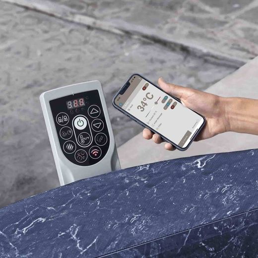 Jacuzzi gonfiabile Bestway Lay-Z-Spa Toronto ThermaCore Smart AirJet 180 getti Ø190x70 cm