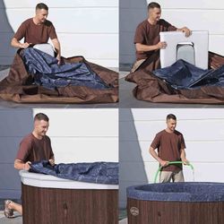 Jacuzzi gonfiabile Bestway Lay-Z-Spa Toronto ThermaCore Smart AirJet 180 getti Ø190x70 cm