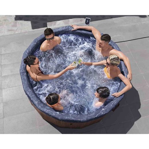 Jacuzzi gonfiabile Bestway Lay-Z-Spa Toronto ThermaCore Smart AirJet 180 getti Ø190x70 cm