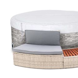 Spa hinchable Bestway Vancouver AirJet + revestimiento K2O Half Surround