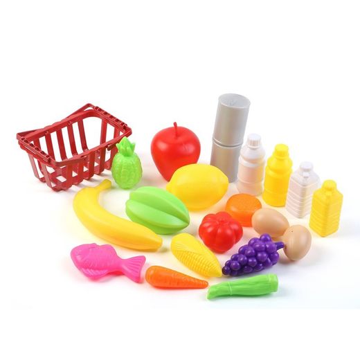 Supermercato per bambini, 51 x 27 x 78 cm, in polietilene multicolore | Collezione Market