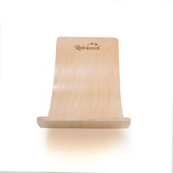 Tabla de equilibrio Montessori, 82 x 30 x 19 cm, de madera en natural | Colección Curvy