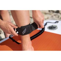 Tabla Paddle Surf Hinchable Bestway Hydro-Force Aqua Journey 274x76x12 cm Naranja con Remo, Bomba y