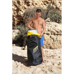 Planche de Paddle Surf Gonflable Bestway Hydro-Force White Cap avec Pagaie, Siège et Pompe