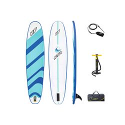 Planche de Surf Gonflable Bestway Hydro-Force Compact Surf 8 243x57x7 cm avec Pompe et Sac de Transport