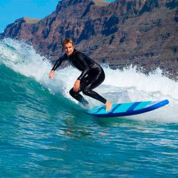 Planche de Surf Gonflable Bestway Hydro-Force Compact Surf 8 243x57x7 cm avec Pompe et Sac de Transport