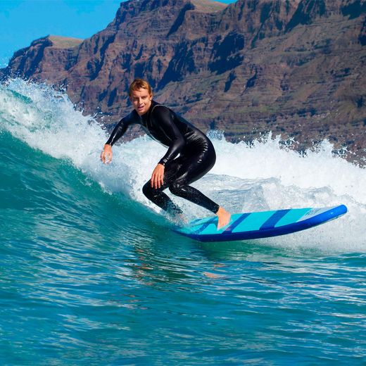 Planche de Surf Gonflable Bestway Hydro-Force Compact Surf 8 243x57x7 cm avec Pompe et Sac de Transport