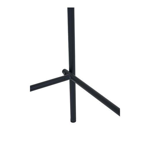 Taburete alto, 49 x 42,5 x 95 cm, de madera de fresno en natural y marrón | Colección  Estepona