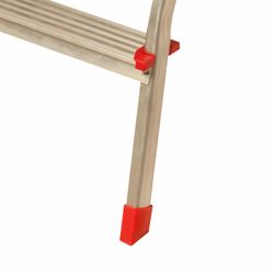 Taburete Escalera Plegable de Acero 2 Peldaños CATTERHOUSE con Plataforma - Altura Máxima de Trabajo 246 cm, Seguro y Compacto para Uso Doméstico y Profesional