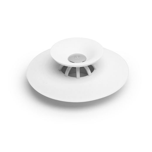Tappo di scarico, 10 x 10 x 3 cm, bianco | Collezione Flex