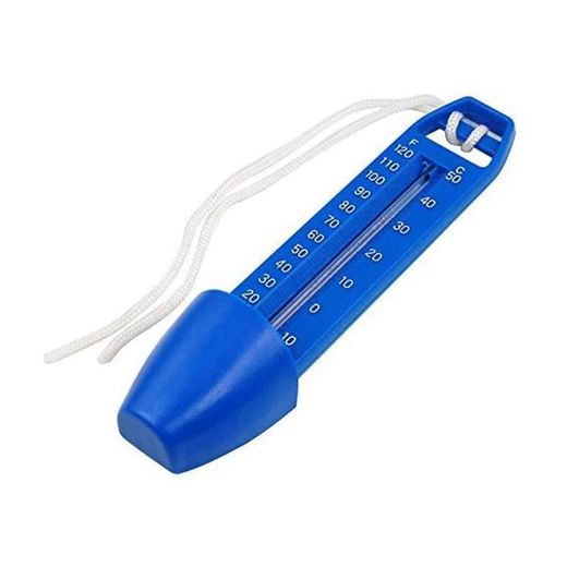 Termómetro flutuante para piscina Kokido azul, leitura em Celsius e Fahrenheit