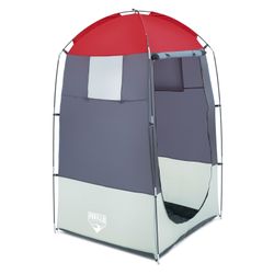 Tenda de Camping Bestway Station Port 110x110x190 cm Cabine de Troca e Chuveiro com Piso Desmontável