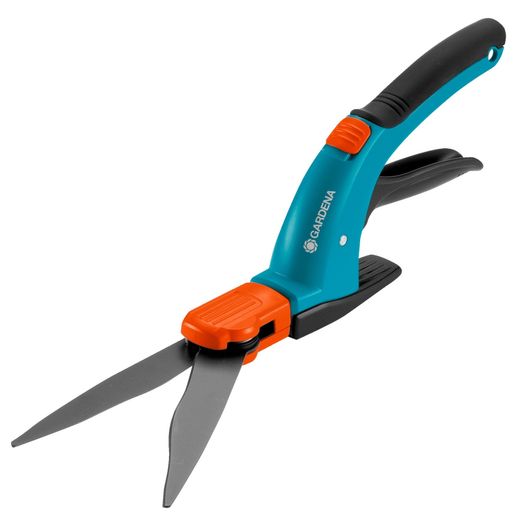 Tijera cortacésped orientable Gardena Comfort 360° con cierre de seguridad