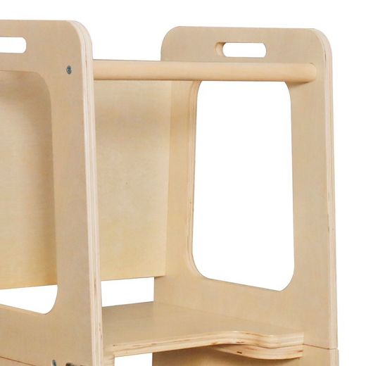Tavolo da disegno evolutivo, 43 x 40 x 86,5 cm, in legno naturale | Collezione Evolutive II