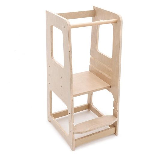 Tavolo per bambini Montessori, 40 x 44 x 90 cm, in legno naturale | Collezione Evolutive