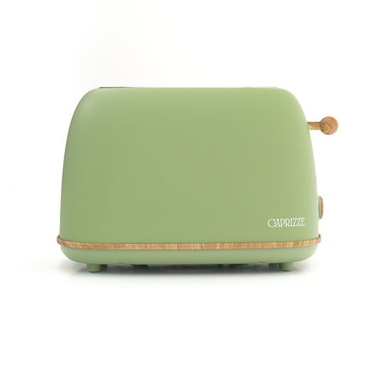 Tostadora, 29,2 x 18 x 19 cm, de plástico y acero inoxidable en verde | Colección Kaito