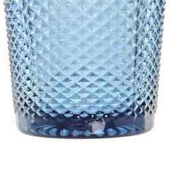 Bicchiere in vetro, 8 x 8 x 10 cm, colore blu | Collezione Da Gama