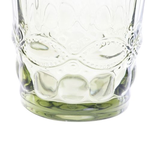 Bicchiere in vetro, Ø 8 x 10 cm, colore verde | Collezione Cabral