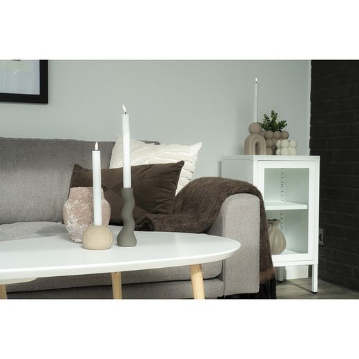 Vitrina, 38 x 35 x 70 cm, de acero en blanco | Colección  Dalby