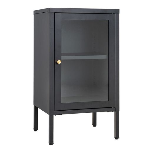 Vetrina, 38 x 35 x 70 cm, in acciaio nero | Collezione Dalby