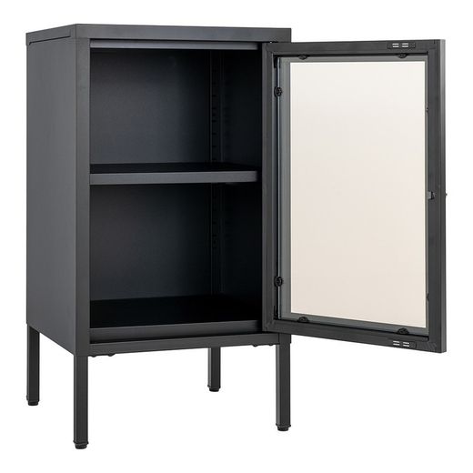 Vetrina, 38 x 35 x 70 cm, in acciaio nero | Collezione Dalby