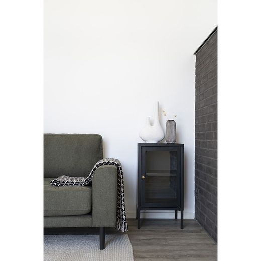 Vetrina, 38 x 35 x 70 cm, in acciaio nero | Collezione Dalby