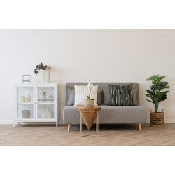 Vetrina, 80 x 35 x 80 cm, in acciaio bianco | Collezione Dalby