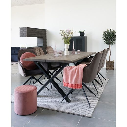 Vetrina, 80 x 40 x 120 cm, in acciaio nero | Collezione Melbourne