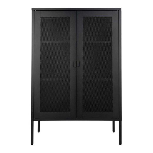 Vetrina, 80 x 40 x 120 cm, in acciaio nero | Collezione Melbourne